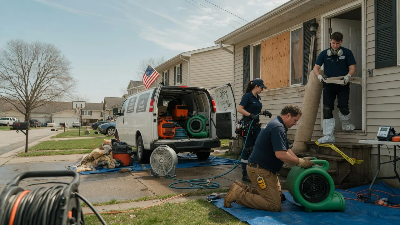 Water Damage Restoration in Bird Island, MN near me